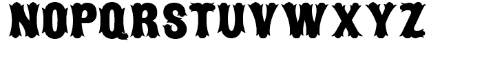 Gullywasher NF Regular Font UPPERCASE