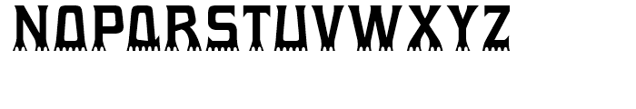 Gumtuckey Regular Font UPPERCASE