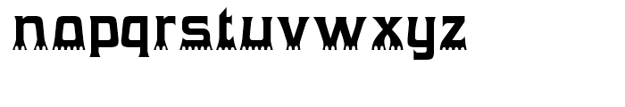 Gumtuckey Regular Font LOWERCASE