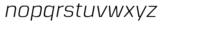 Gunar Italic Font LOWERCASE