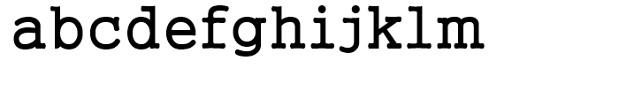Gungsuh Regular Font LOWERCASE