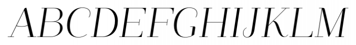 Guadalupe Essential Italic Font UPPERCASE