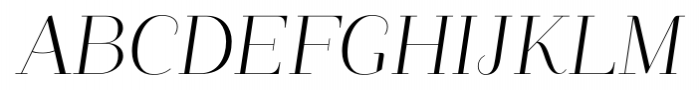 Guadalupe Pro Italic Font UPPERCASE