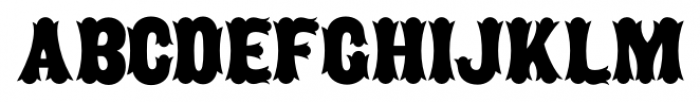 Gullywasher NF Regular Font UPPERCASE