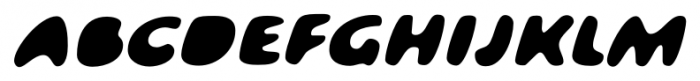 Gumball Black Font UPPERCASE