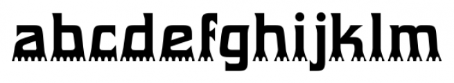 Gumtuckey Regular Font LOWERCASE
