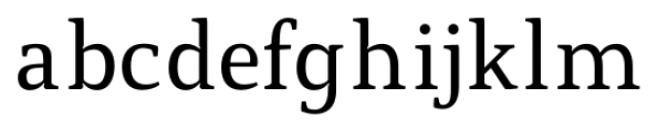 Guonia Regular Font LOWERCASE