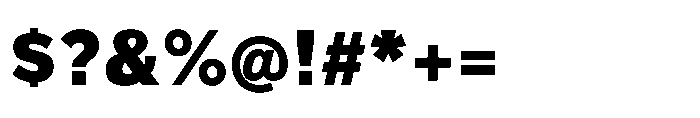 Guacamole Black Font OTHER CHARS