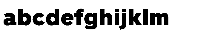 Guacamole Black FONT