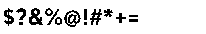 Guacamole Bold Font OTHER CHARS