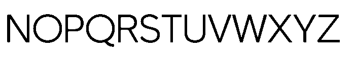 Guacamole Light Font UPPERCASE