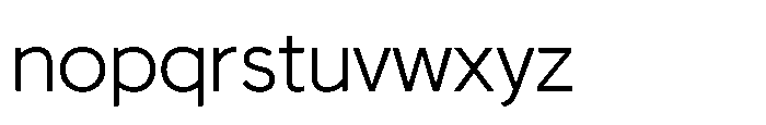 Guacamole Light Font LOWERCASE