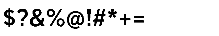 Guacamole Medium Font OTHER CHARS