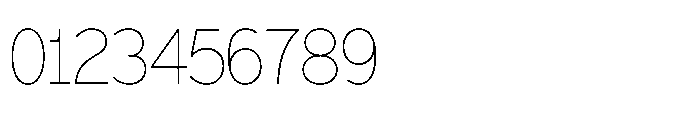 Guacamole Thin Font OTHER CHARS