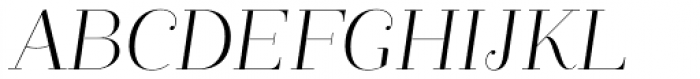 Guadalupe Pro Gota Italic Font UPPERCASE