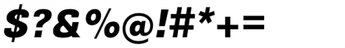 Guanabara Sans ExtraBold Italic Font OTHER CHARS