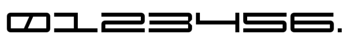 Guanare Bold Extended Font OTHER CHARS
