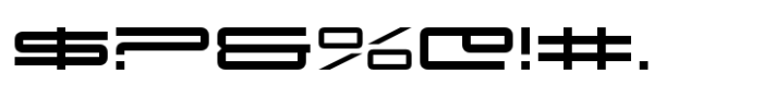 Guanare Bold Extended Font OTHER CHARS