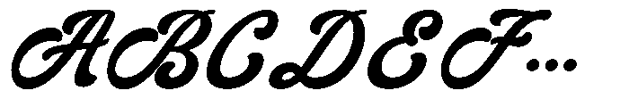 Guarantia Bold Italic Font UPPERCASE