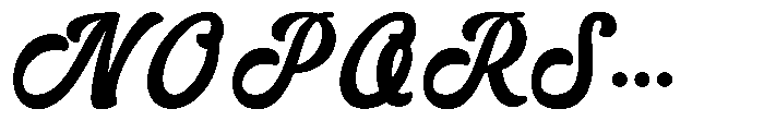 Guarantia Bold Font UPPERCASE