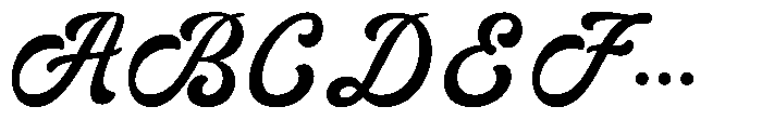 Guarantia Regular Font UPPERCASE