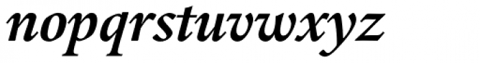 Guardi LT Std Bold Italic Font LOWERCASE