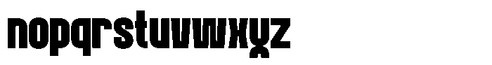 Guaro Font LOWERCASE