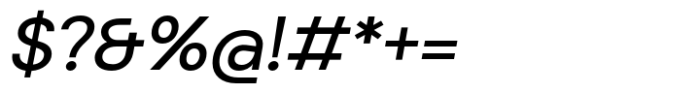 Guaruja Grotesk Italic Font OTHER CHARS