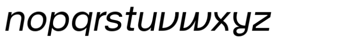 Guaruja Grotesk Italic Font LOWERCASE
