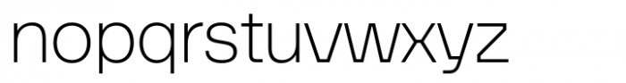 Guaruja Neue Extra Light Font LOWERCASE