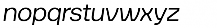Guaruja Neue Italic Font LOWERCASE