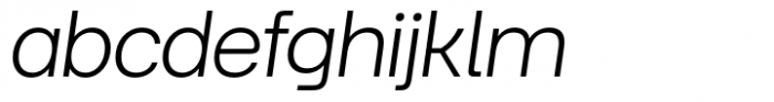 Guaruja Neue Light Italic Font LOWERCASE