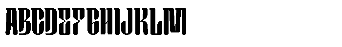 Gudril Regular Font UPPERCASE
