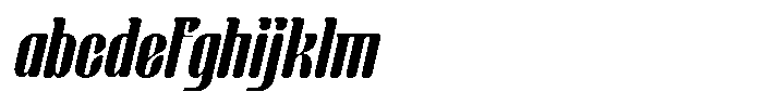 Gudril Slant Regular FONT