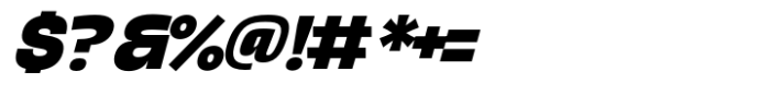 Gudsein Grotesk Black Italic Font OTHER CHARS