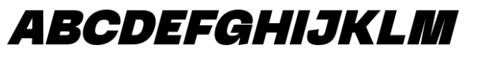 Gudsein Grotesk Black Italic Font UPPERCASE