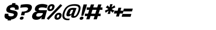 Gudsein Grotesk Bold Italic Font OTHER CHARS