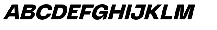Gudsein Grotesk Bold Italic Font UPPERCASE