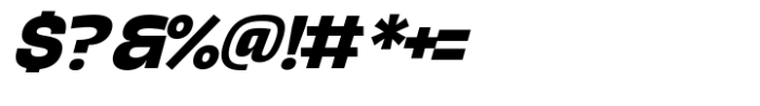 Gudsein Grotesk Extra Bold Italic Font OTHER CHARS