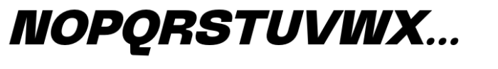 Gudsein Grotesk Extra Bold Italic Font UPPERCASE