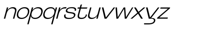 Gudsein Grotesk Extra Light Italic Font LOWERCASE