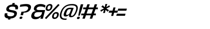 Gudsein Grotesk Medium Italic Font OTHER CHARS