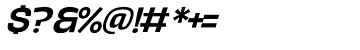 Gudsein Grotesk Semi Bold Italic Font OTHER CHARS