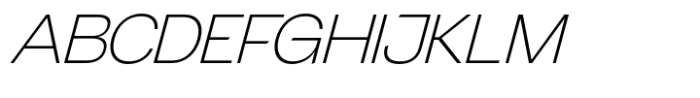 Gudsein Grotesk Thin Italic Font UPPERCASE