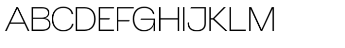 Gudsein Grotesk Thin Font UPPERCASE