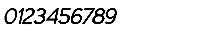Gued Italic Font OTHER CHARS