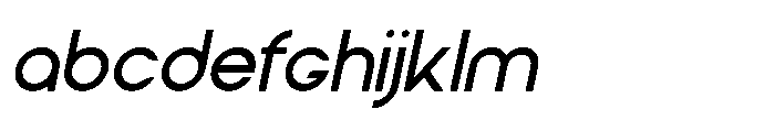Gued Italic FONT