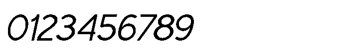 Gued - Light Italic Font OTHER CHARS