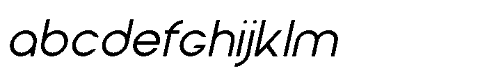 Gued - Light Italic FONT