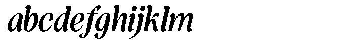 Guhit Pluma Bold Italic FONT